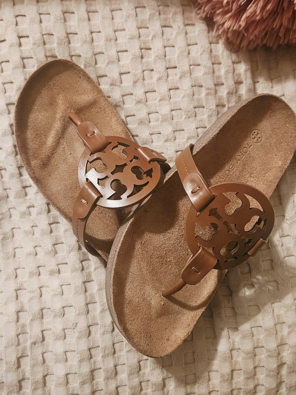 Tory Burch Miller Cloud Brown Sandals - Picture 5 of 10